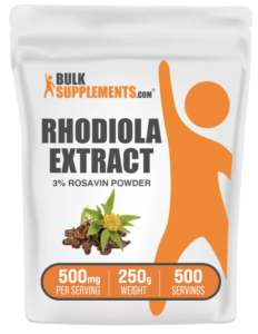 Rhodiola Extract may help increase energy levels and combat fatigue, making it beneficial for boosting physical and mental performance.